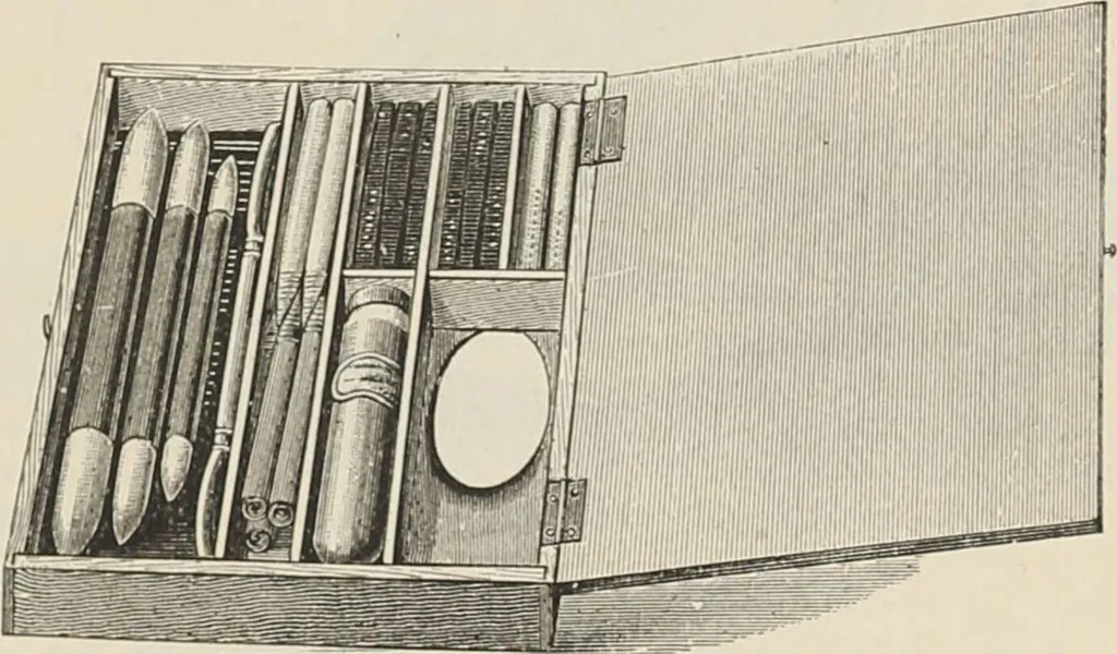 An illustration from Catalogue of Ripka & Co. : importers and manufacturers of artists' materials, 1893, leaf 134