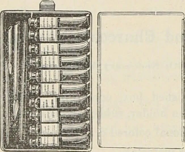 An illustration from Catalogue of Ripka & Co. : importers and manufacturers of artists' materials, 1893, leaf 135