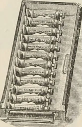An illustration from Catalogue of Ripka & Co. : importers and manufacturers of artists' materials, 1893, leaf 136
