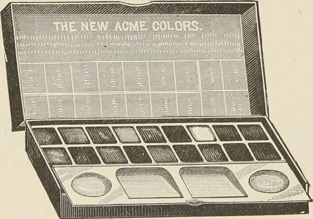 An illustration from Catalogue of Ripka & Co. : importers and manufacturers of artists' materials, 1893, leaf 147