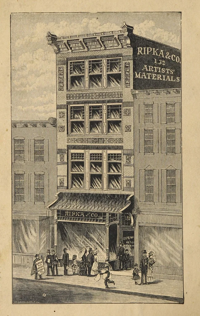 An illustration from Catalogue of Ripka & Co. : importers and manufacturers of artists' materials, 1893, leaf 229