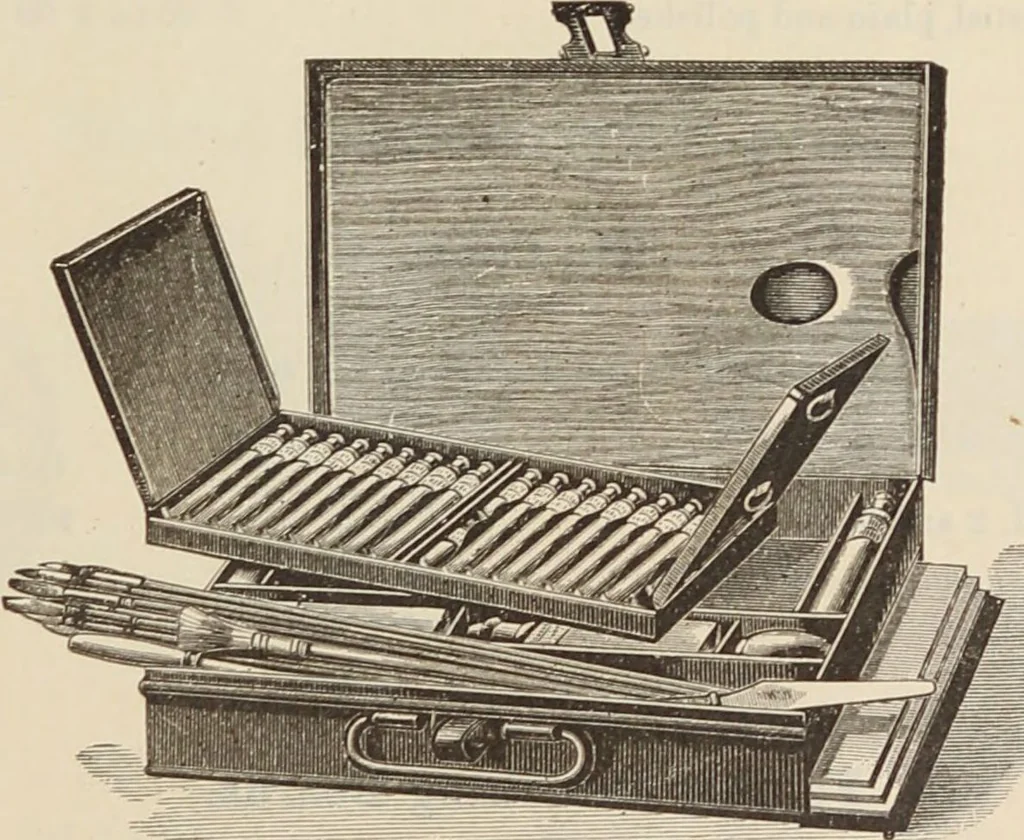 An illustration from Catalogue of Ripka & Co. : importers and manufacturers of artists' materials, 1893, leaf 32