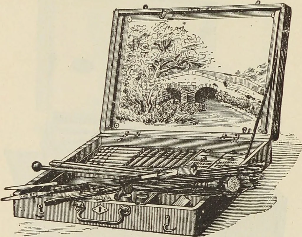 An illustration from Catalogue of Ripka & Co. : importers and manufacturers of artists' materials, 1893, leaf 33