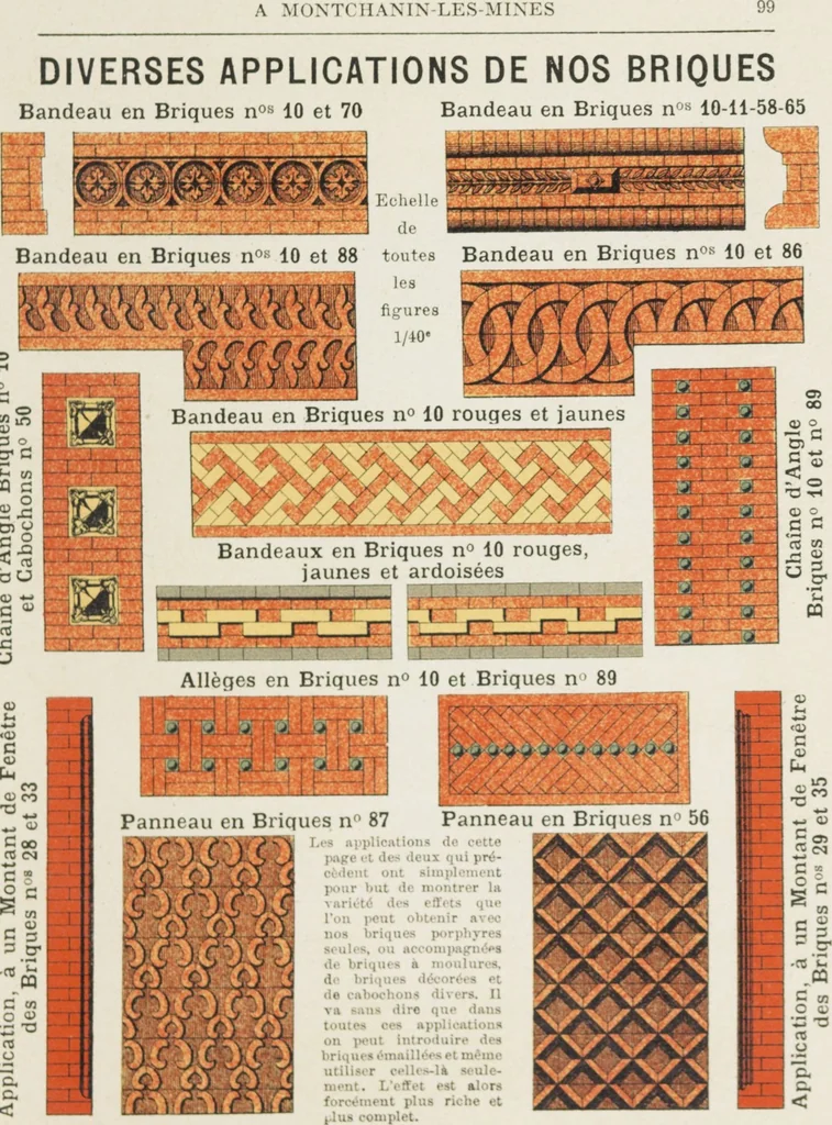 An illustration from Grande Tuilerie de Bourgogne Montchanin, 1910, leaf 101