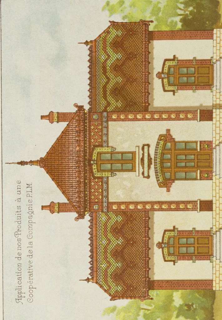 An illustration from Grande Tuilerie de Bourgogne Montchanin, 1910, leaf 152