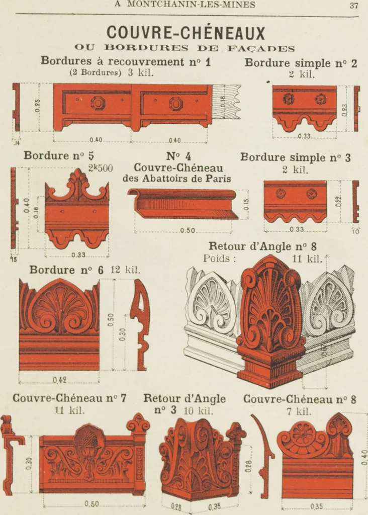 An illustration from Grande Tuilerie de Bourgogne Montchanin, 1910, leaf 39
