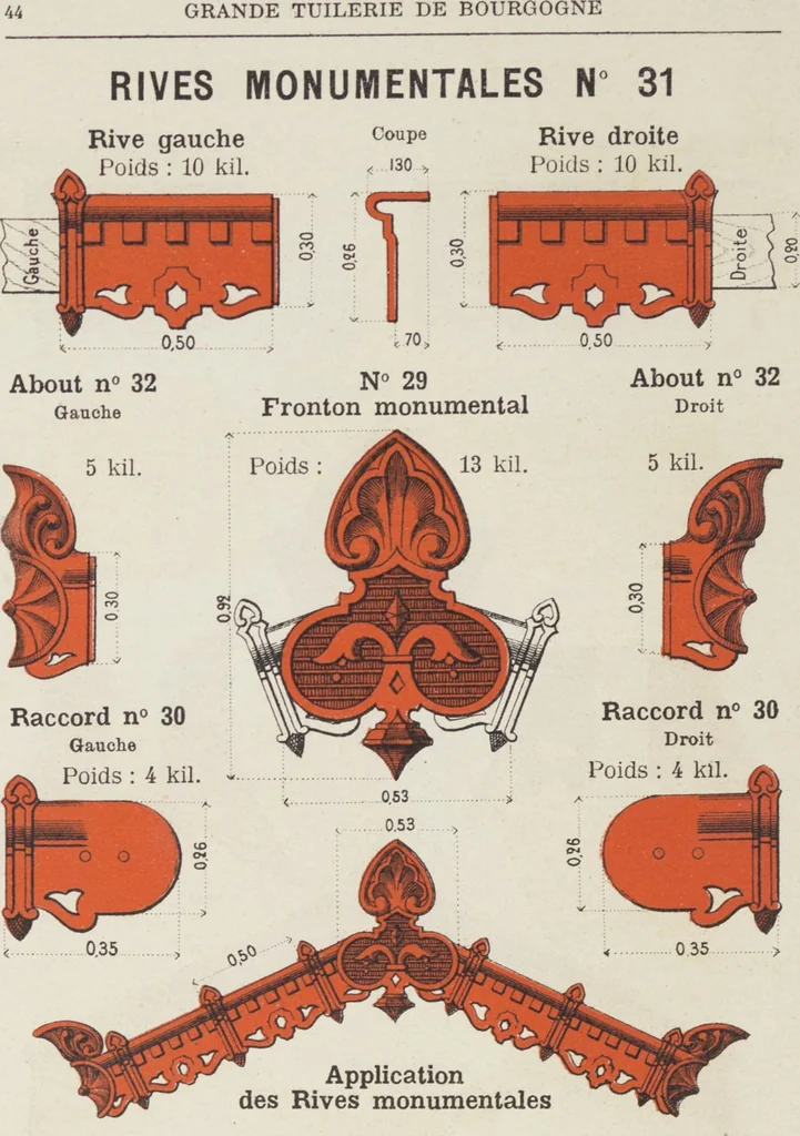 An illustration from Grande Tuilerie de Bourgogne Montchanin, 1910, leaf 46