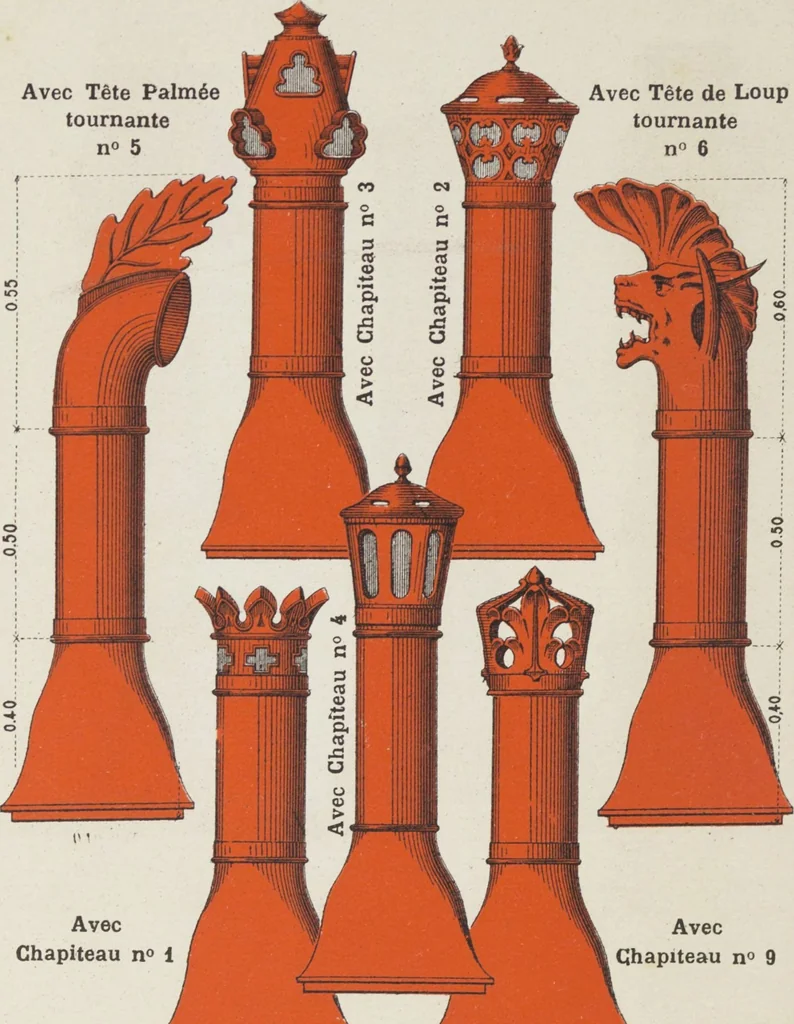 An illustration from Grande Tuilerie de Bourgogne Montchanin, 1910, leaf 76