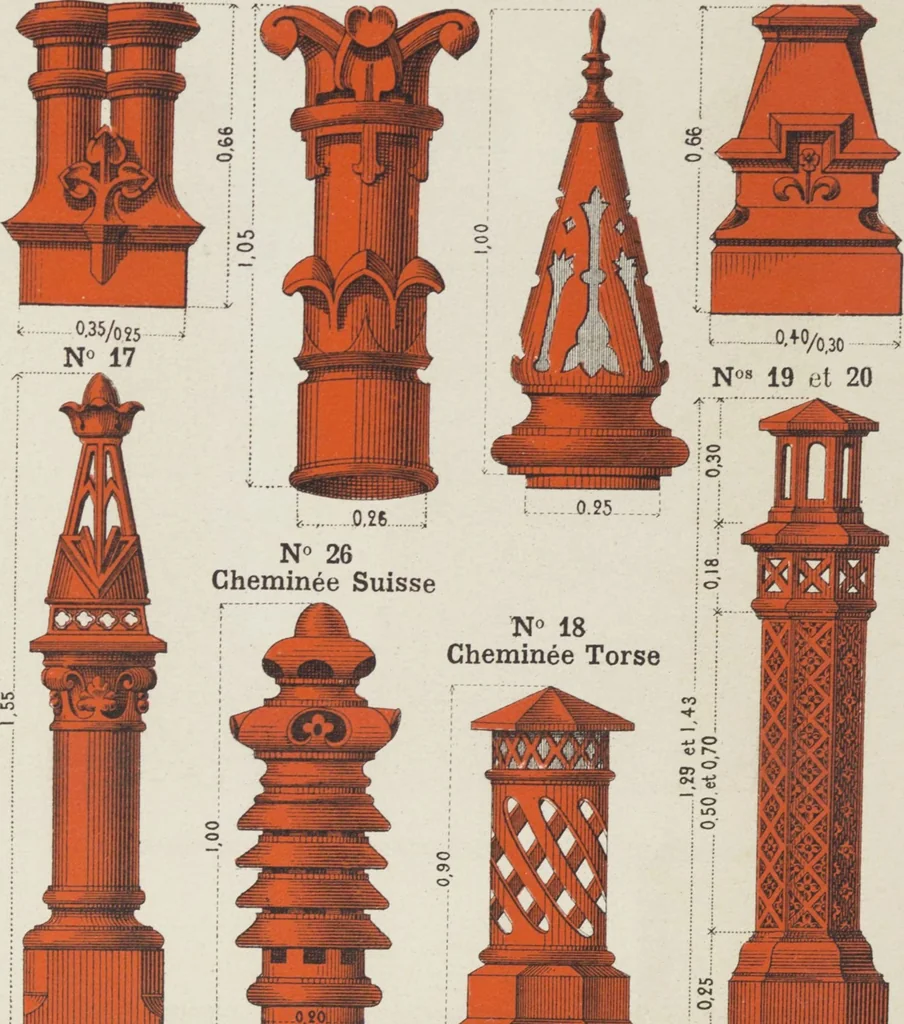 An illustration from Grande Tuilerie de Bourgogne Montchanin, 1910, leaf 84