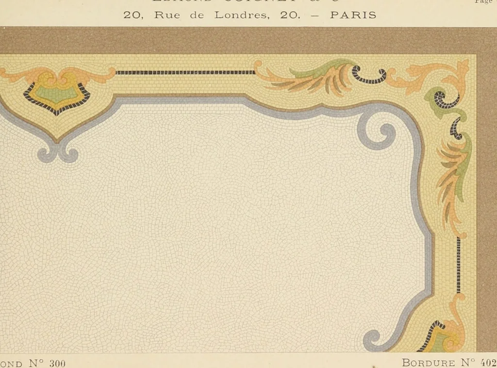 An illustration from Mosaïques vénitiennes et romaines : mosaïques d'ors et d'émaux, 1901, leaf 11