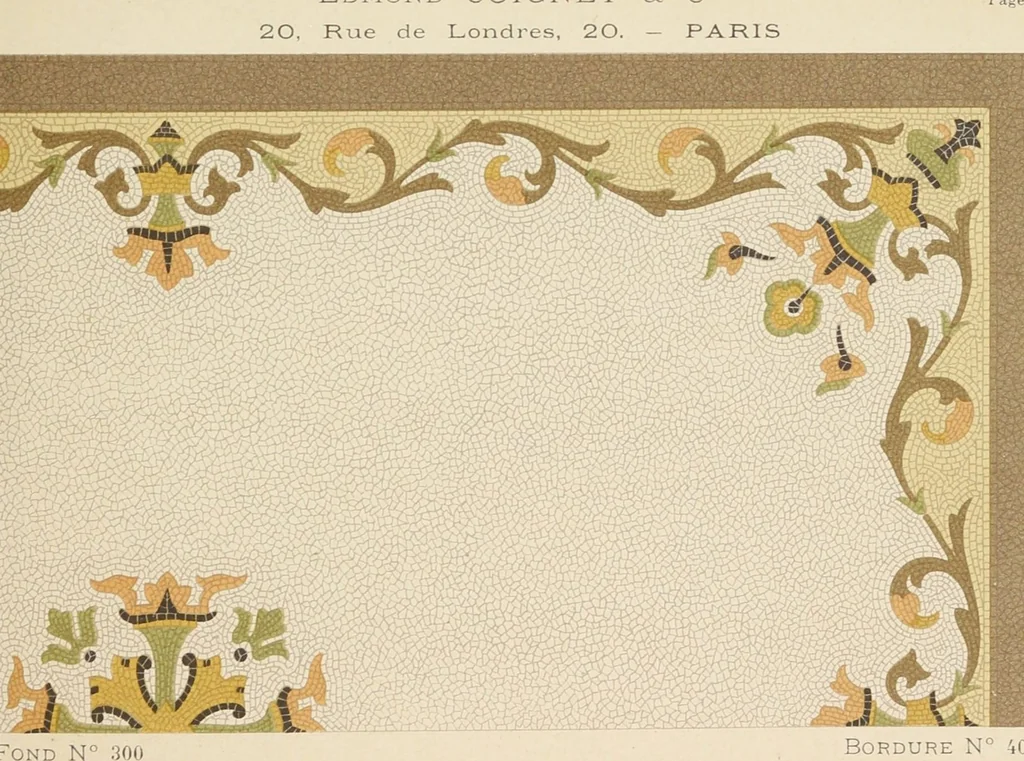An illustration from Mosaïques vénitiennes et romaines : mosaïques d'ors et d'émaux, 1901, leaf 15