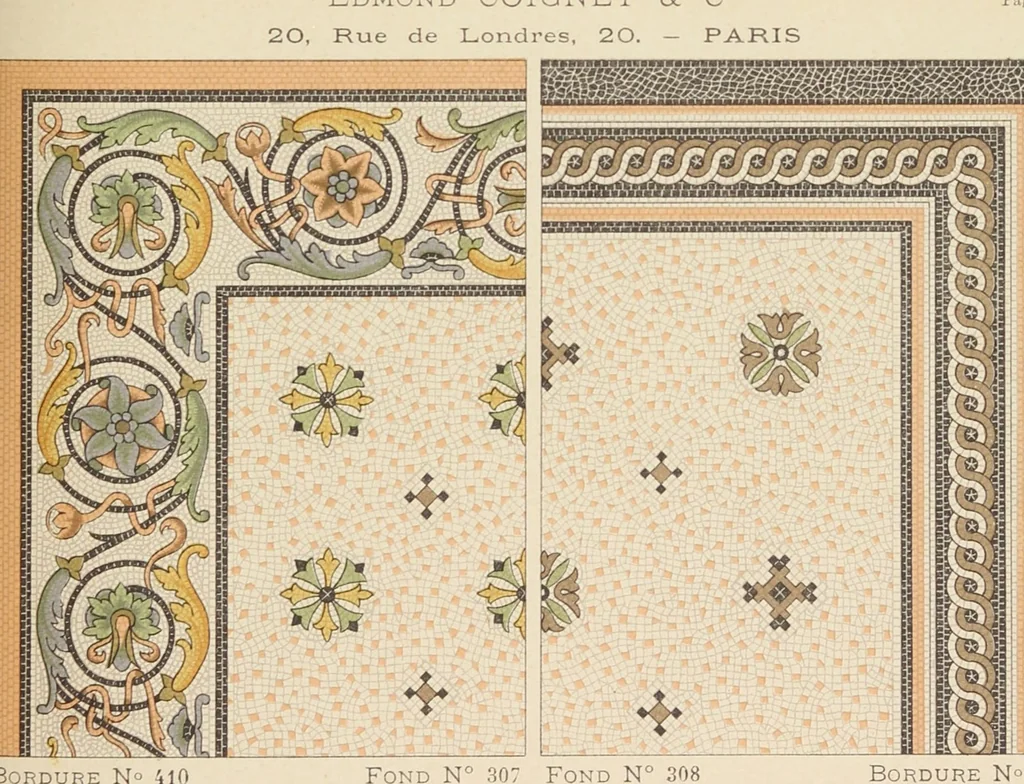An illustration from Mosaïques vénitiennes et romaines : mosaïques d'ors et d'émaux, 1901, leaf 27