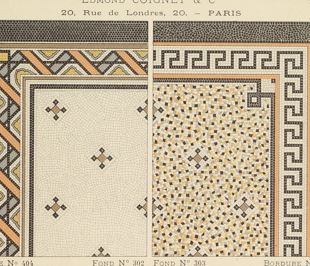 An illustration from Mosaïques vénitiennes et romaines : mosaïques d'ors et d'émaux, 1901, leaf 9
