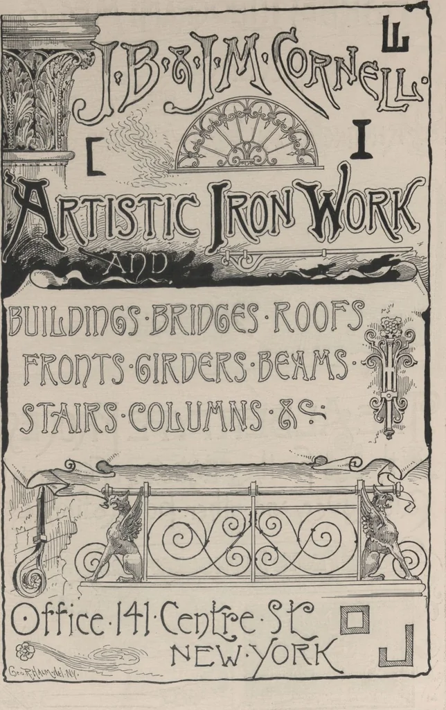 An illustration from Illustrated catalogue of art tiles made by J.G. and J.F. Low, Chelsea, Mass., U.S.A, 1884, leaf 104
