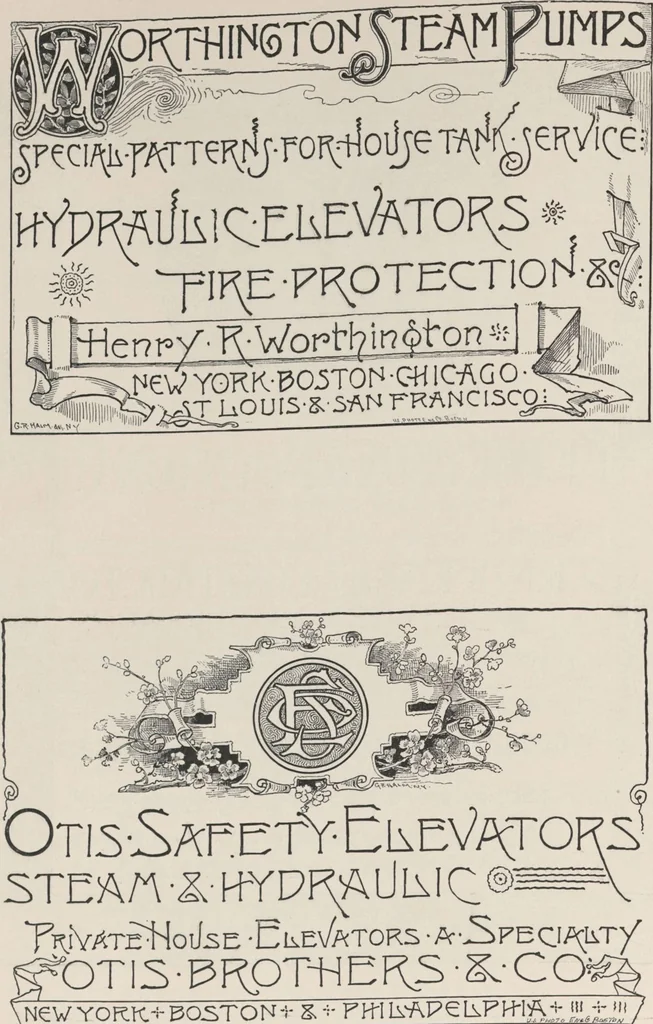 An illustration from Illustrated catalogue of art tiles made by J.G. and J.F. Low, Chelsea, Mass., U.S.A, 1884, leaf 72