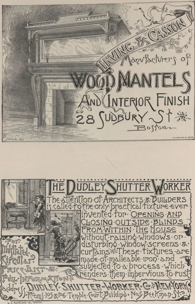 An illustration from Illustrated catalogue of art tiles made by J.G. and J.F. Low, Chelsea, Mass., U.S.A, 1884, leaf 86