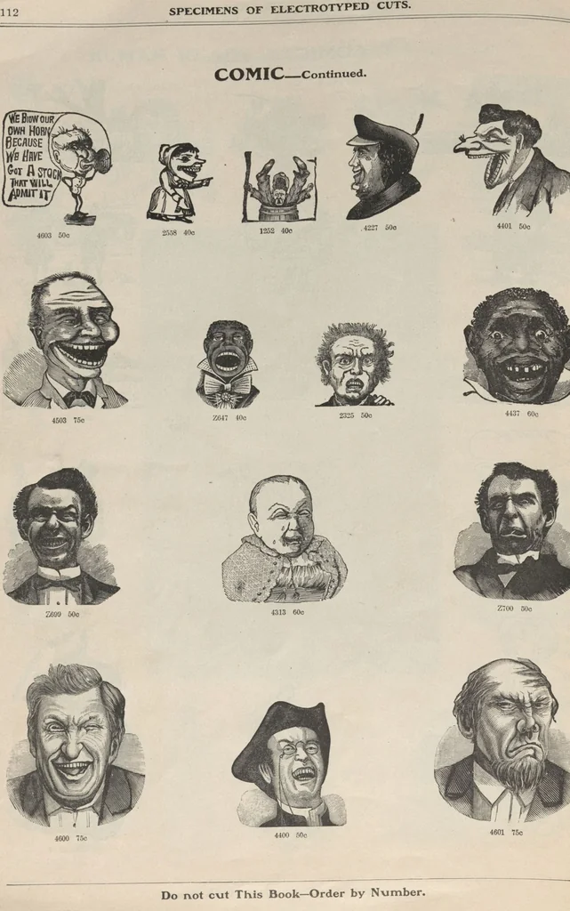 An illustration from Specimens of electrotype cuts, issued by Barnhart Bros. & Spindler, 1900, leaf 118