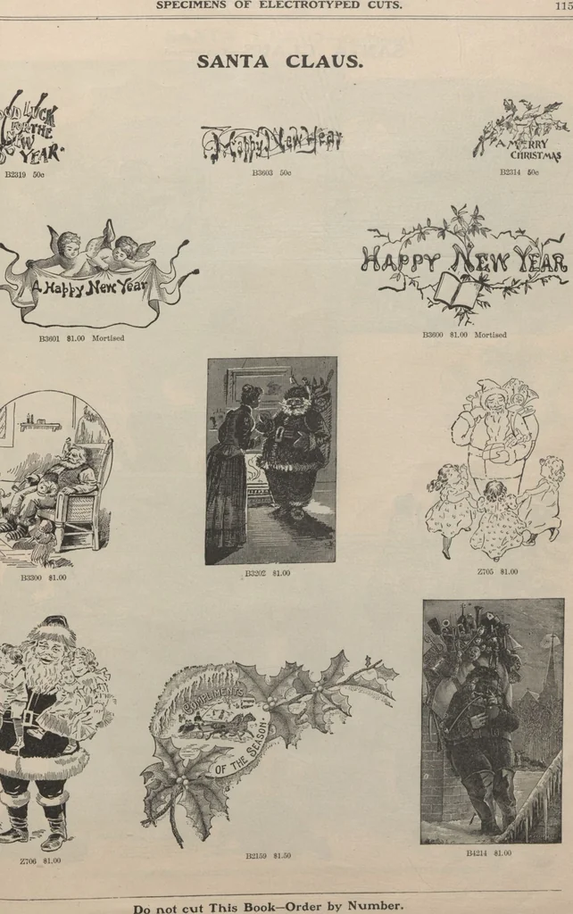 An illustration from Specimens of electrotype cuts, issued by Barnhart Bros. & Spindler, 1900, leaf 121