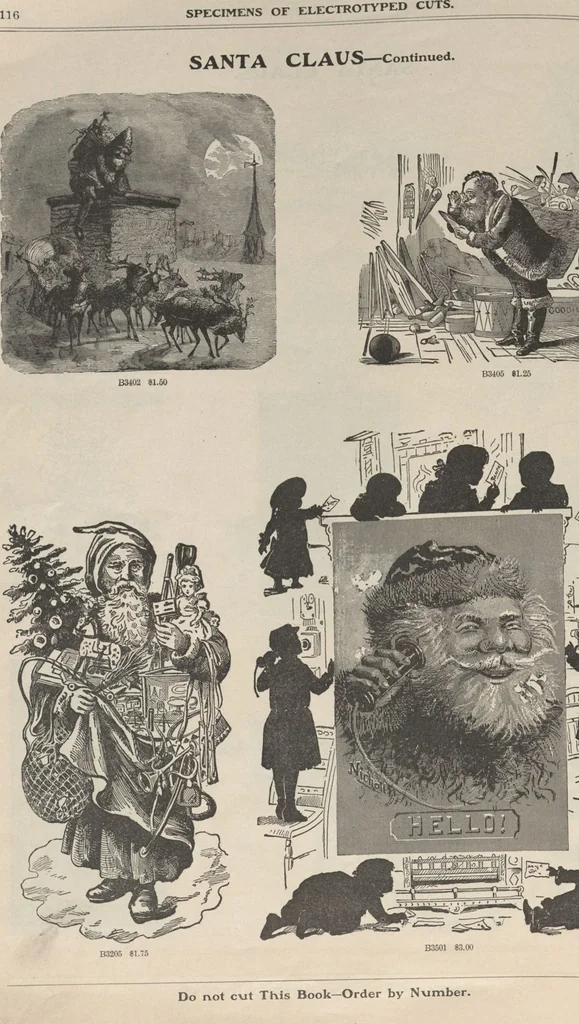 An illustration from Specimens of electrotype cuts, issued by Barnhart Bros. & Spindler, 1900, leaf 122