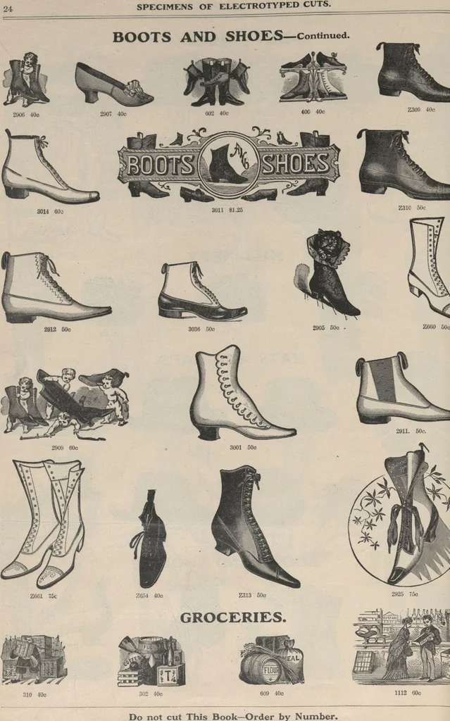 An illustration from Specimens of electrotype cuts, issued by Barnhart Bros. & Spindler, 1900, leaf 30