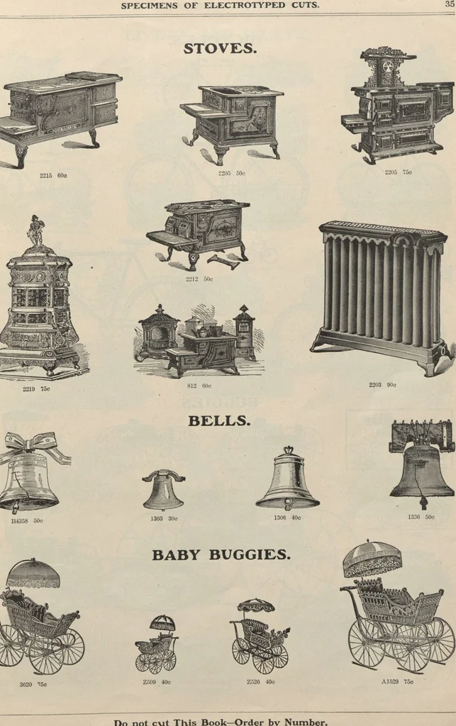An illustration from Specimens of electrotype cuts, issued by Barnhart Bros. & Spindler, 1900, leaf 41