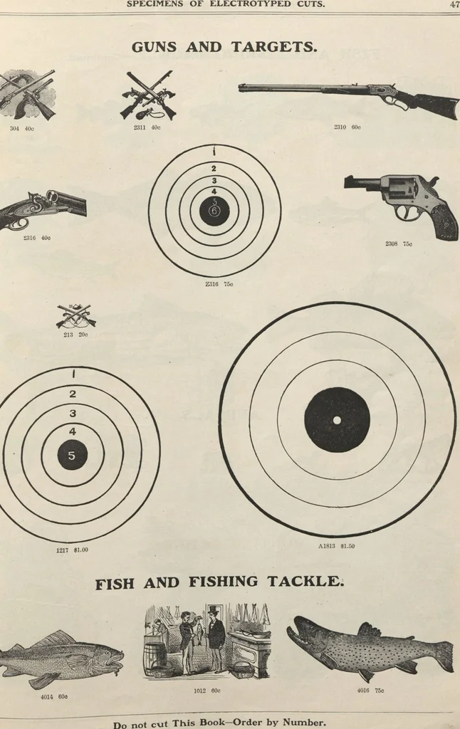 An illustration from Specimens of electrotype cuts, issued by Barnhart Bros. & Spindler, 1900, leaf 53