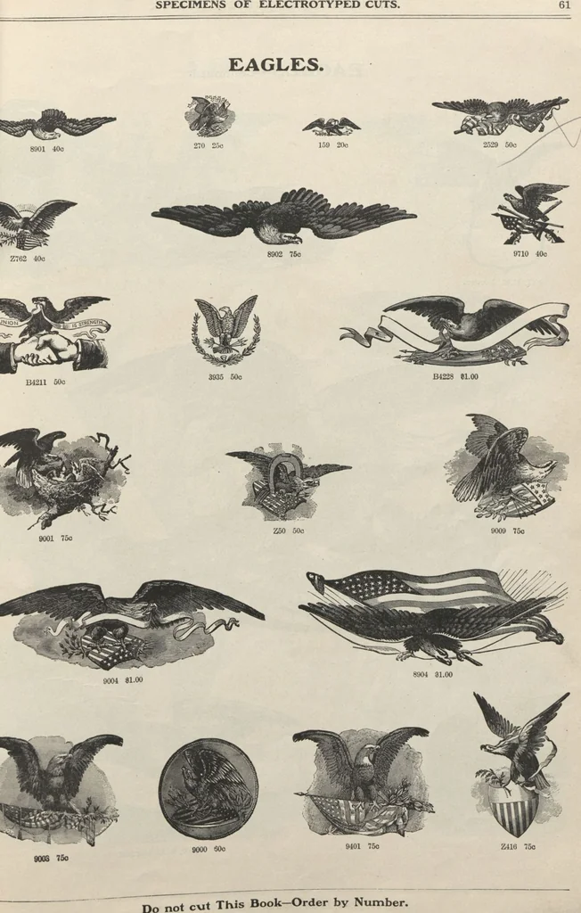 An illustration from Specimens of electrotype cuts, issued by Barnhart Bros. & Spindler, 1900, leaf 67