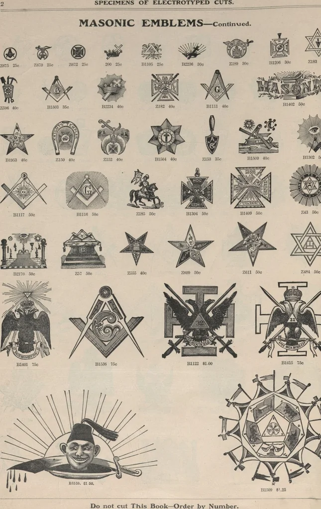 An illustration from Specimens of electrotype cuts, issued by Barnhart Bros. & Spindler, 1900, leaf 8
