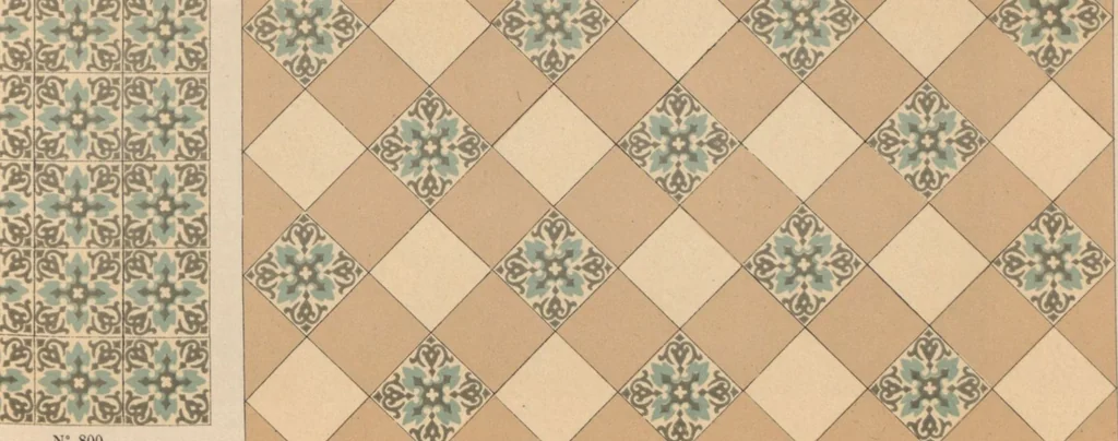 An illustration from Carrelages céramiques vitrifiés, leaf 15