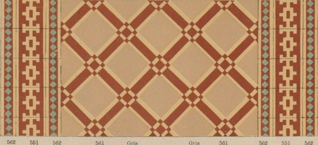 An illustration from Carrelages céramiques vitrifiés, leaf 16