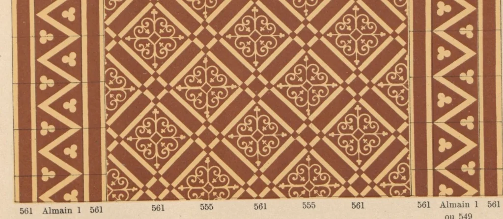 An illustration from Carrelages céramiques vitrifiés, leaf 17