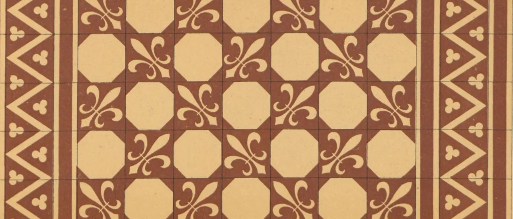 An illustration from Carrelages céramiques vitrifiés, leaf 19