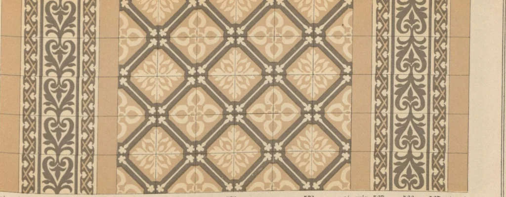 An illustration from Carrelages céramiques vitrifiés, leaf 25
