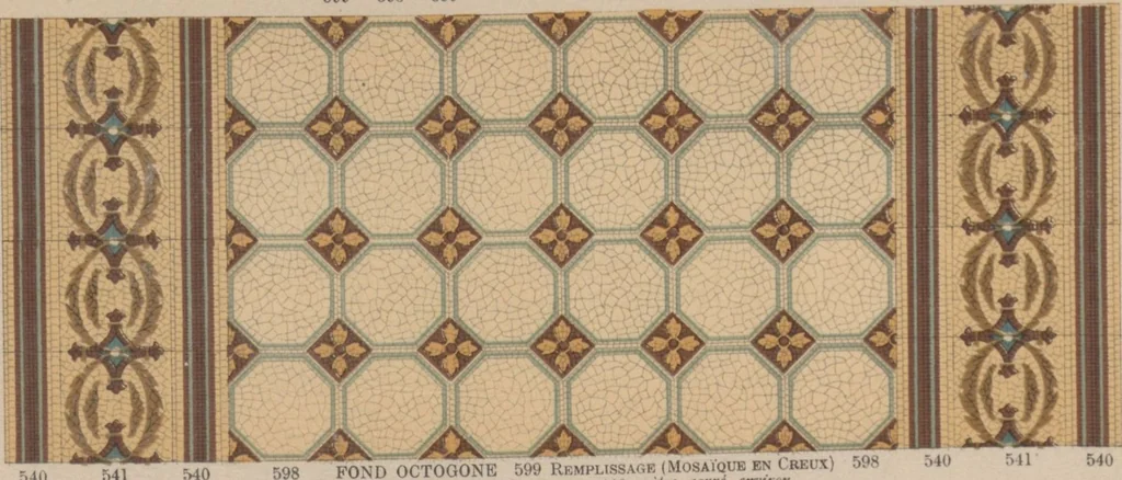 An illustration from Carrelages céramiques vitrifiés, leaf 34