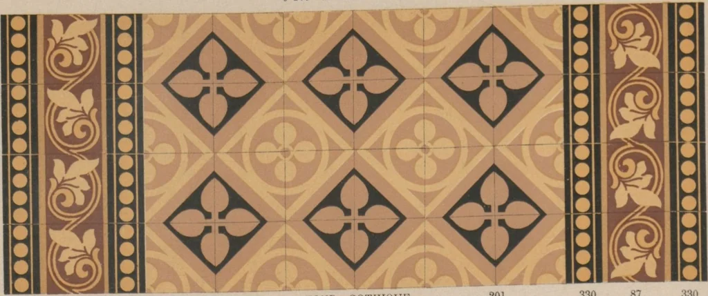 An illustration from Carrelages céramiques vitrifiés, leaf 36