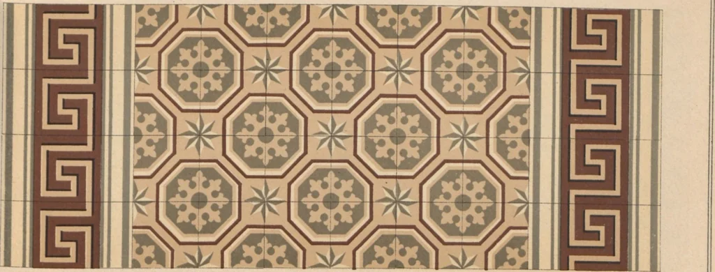 An illustration from Carrelages céramiques vitrifiés, leaf 37