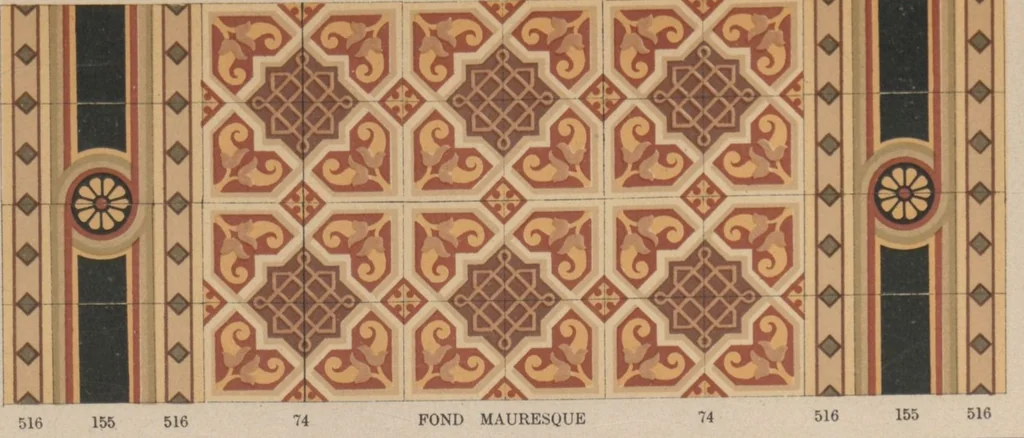 An illustration from Carrelages céramiques vitrifiés, leaf 42