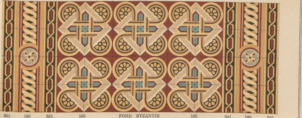 An illustration from Carrelages céramiques vitrifiés, leaf 43