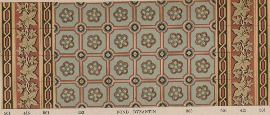 An illustration from Carrelages céramiques vitrifiés, leaf 44
