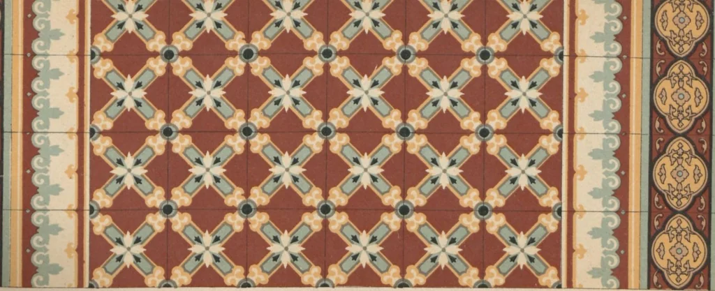 An illustration from Carrelages céramiques vitrifiés, leaf 45