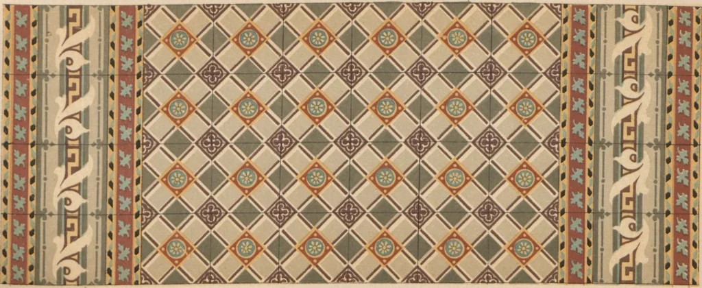An illustration from Carrelages céramiques vitrifiés, leaf 47