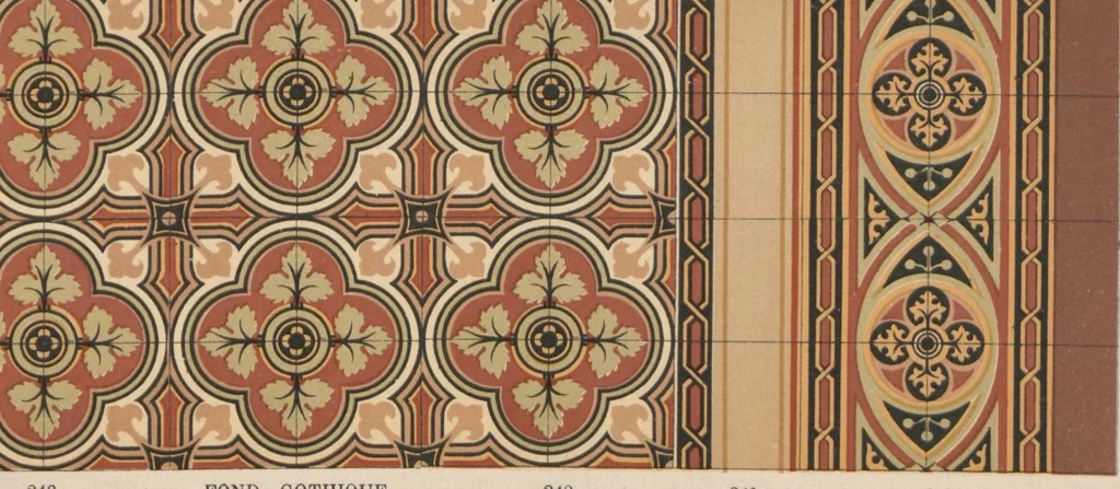 An illustration from Carrelages céramiques vitrifiés, leaf 49
