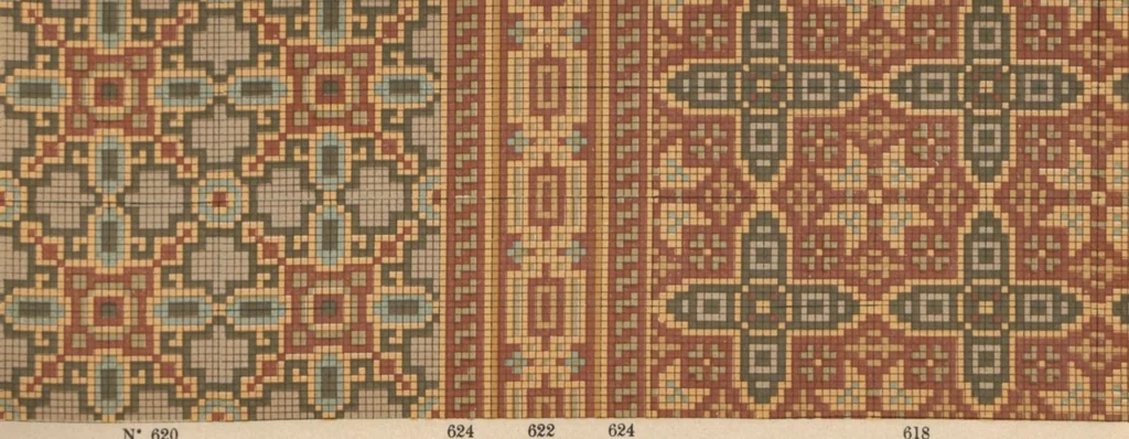 An illustration from Carrelages céramiques vitrifiés, leaf 51