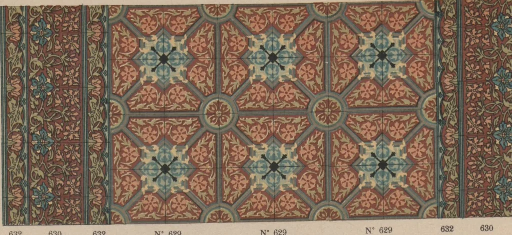 An illustration from Carrelages céramiques vitrifiés, leaf 52