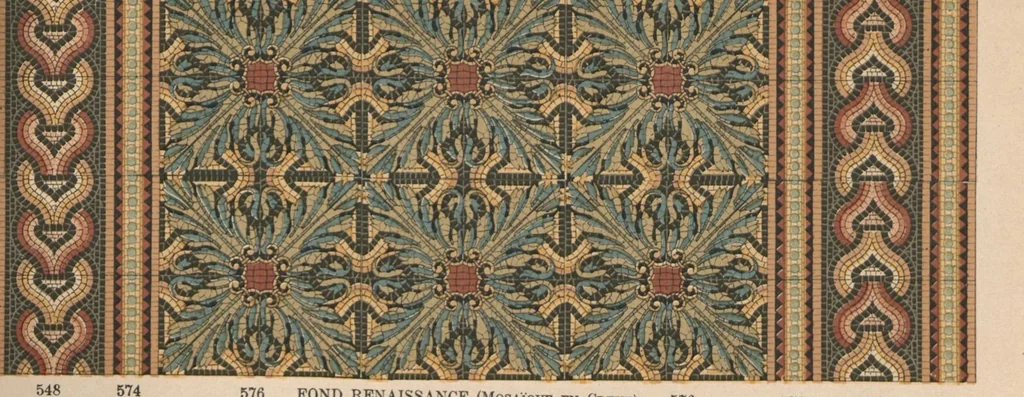 An illustration from Carrelages céramiques vitrifiés, leaf 65