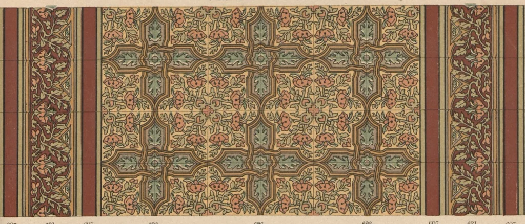 An illustration from Carrelages céramiques vitrifiés, leaf 69