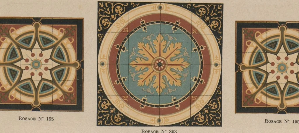 An illustration from Carrelages céramiques vitrifiés, leaf 70
