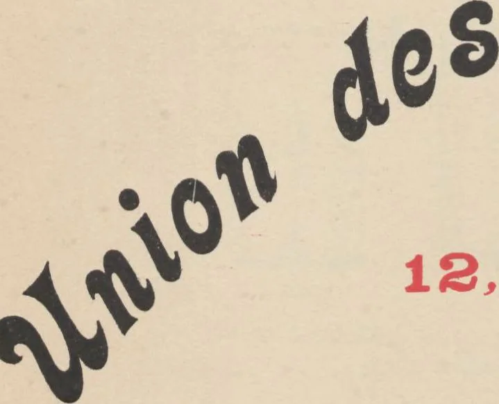 An illustration from Union des tuileries du centre, 1903, leaf 157