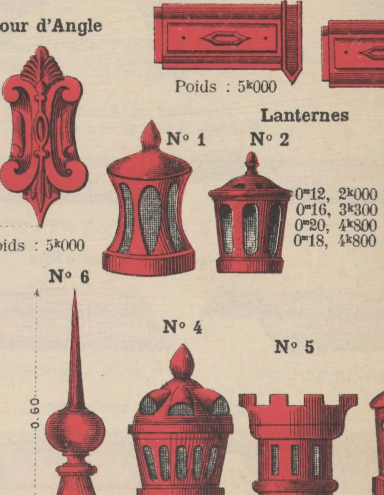 An illustration from Union des tuileries du centre, 1903, leaf 208