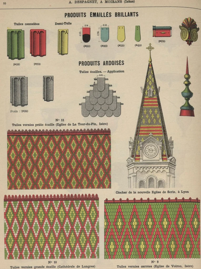 An illustration from Union des tuileries du centre, 1903, leaf 232